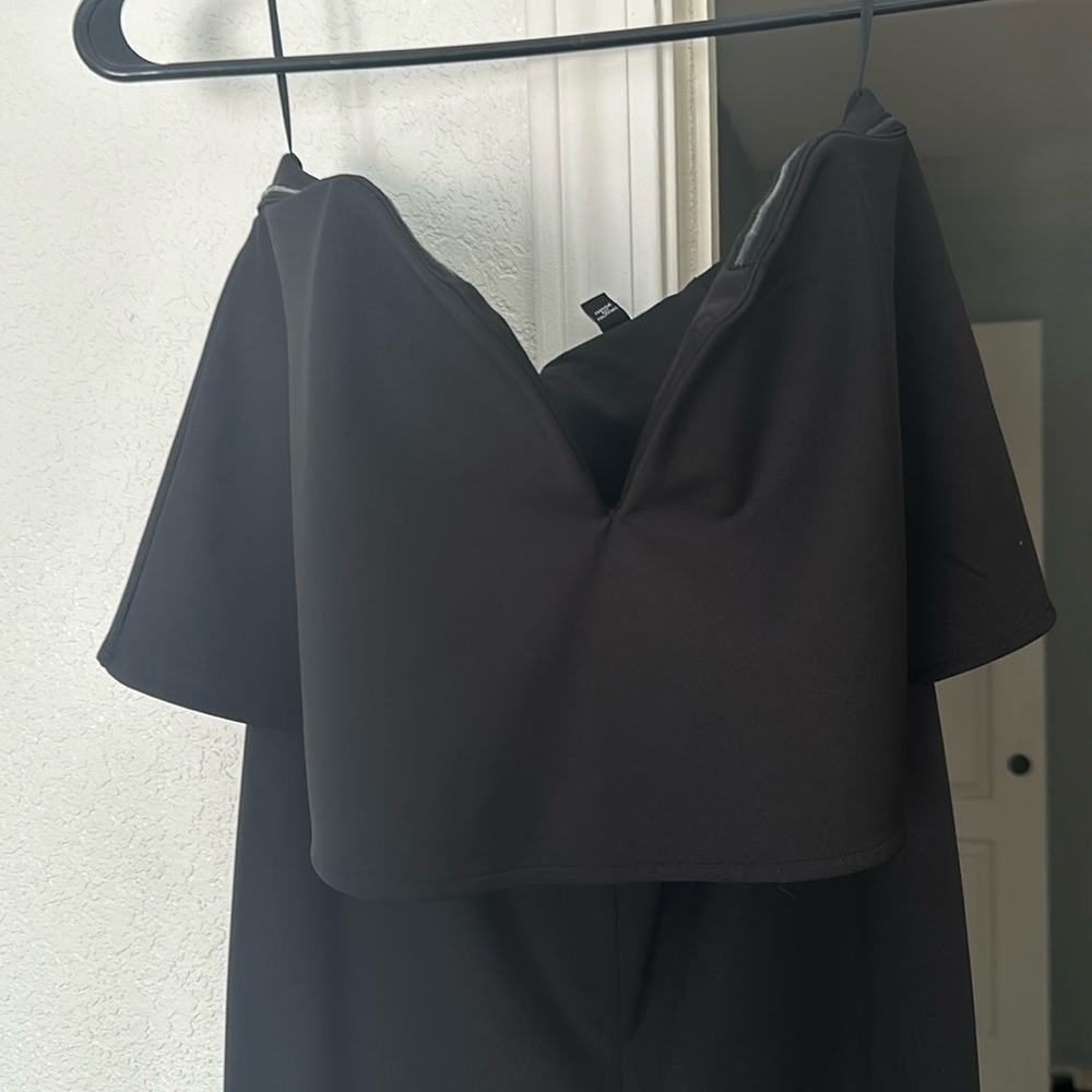 Black jumpsuit from express size 8 worn once